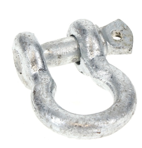 ANCRA 50013-63 5/8" GALVANIZED SCREW PIN SHACKLE