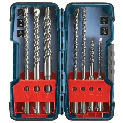 BOSCH SDS-PLUS UNIVERSAL BIT SET