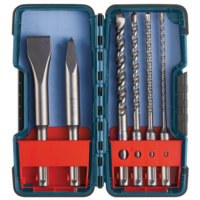BOSCH SDS-PLUS ROTARY HAMMER BIT SET