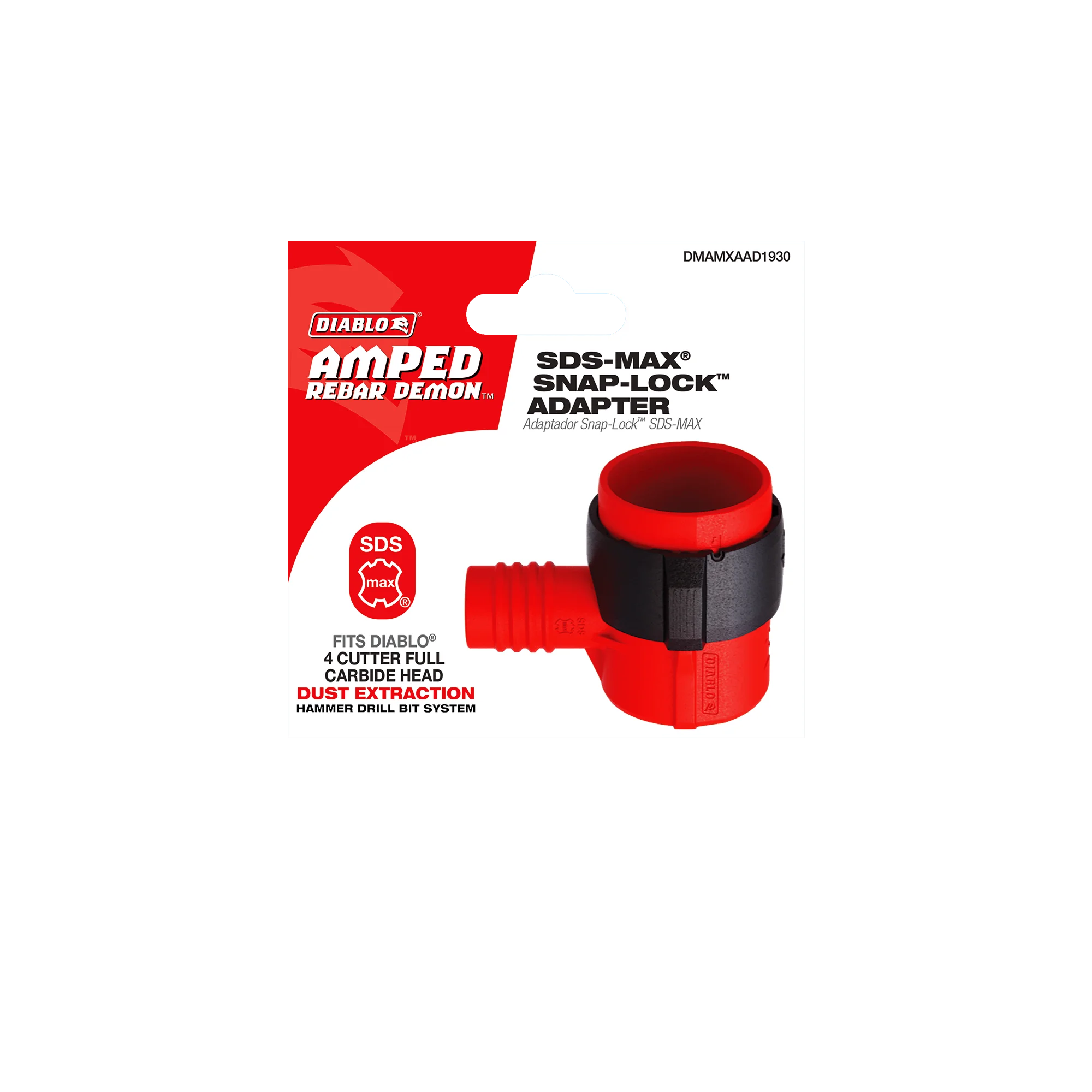 DIABLO DMAMXAAD1930 SDS MAX SNAP LOCK ADAPTER
