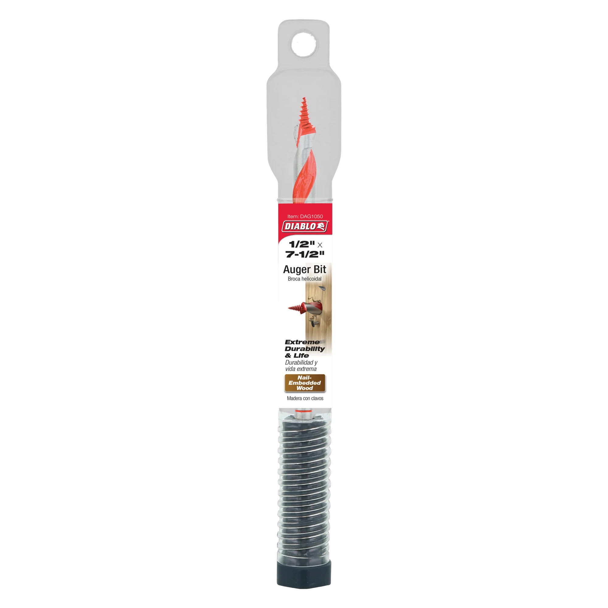 DIABLO DAG1050 1/2"X7-1/2" AUGER BIT