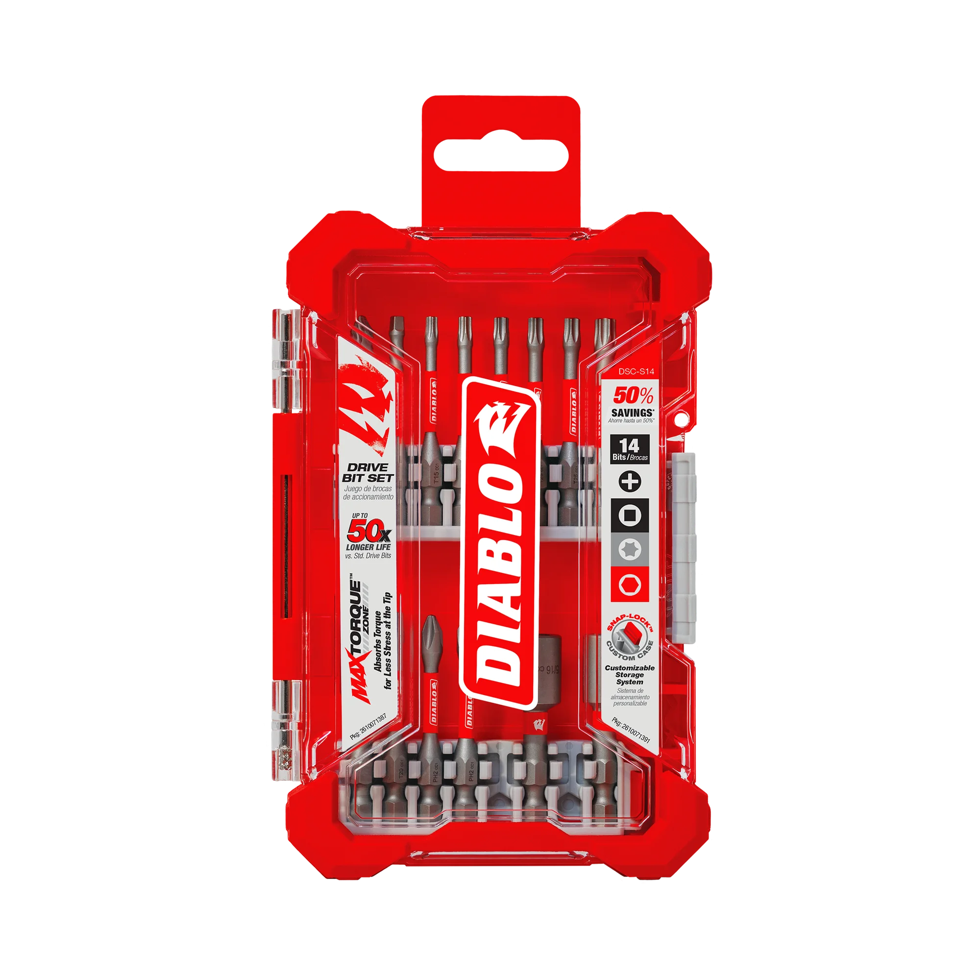 DIABLO DSC-S14 14PC SCREWDRIVING SET