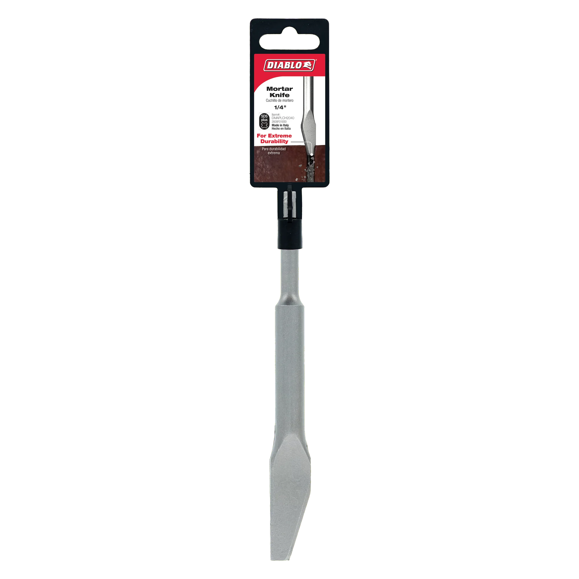 DIABLO DMAPLCH2040 1/4" SDS+ MORTAR KNIF