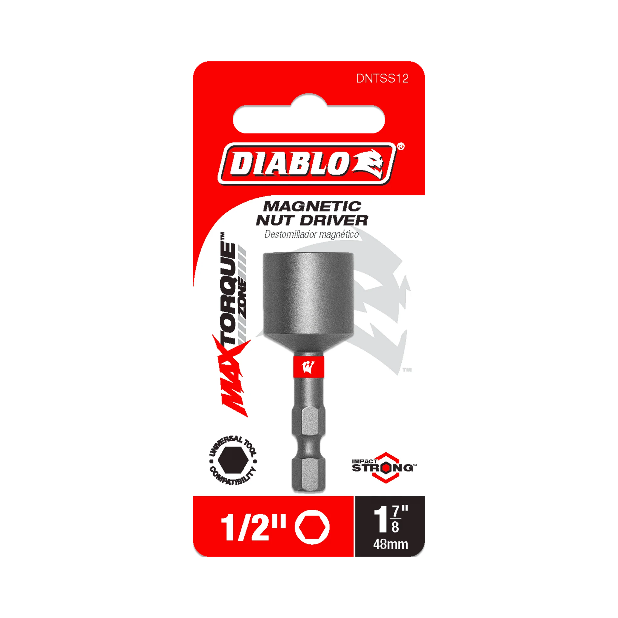 DIABLO DNTSS12 1/2 NUTSETTER 1-7/8