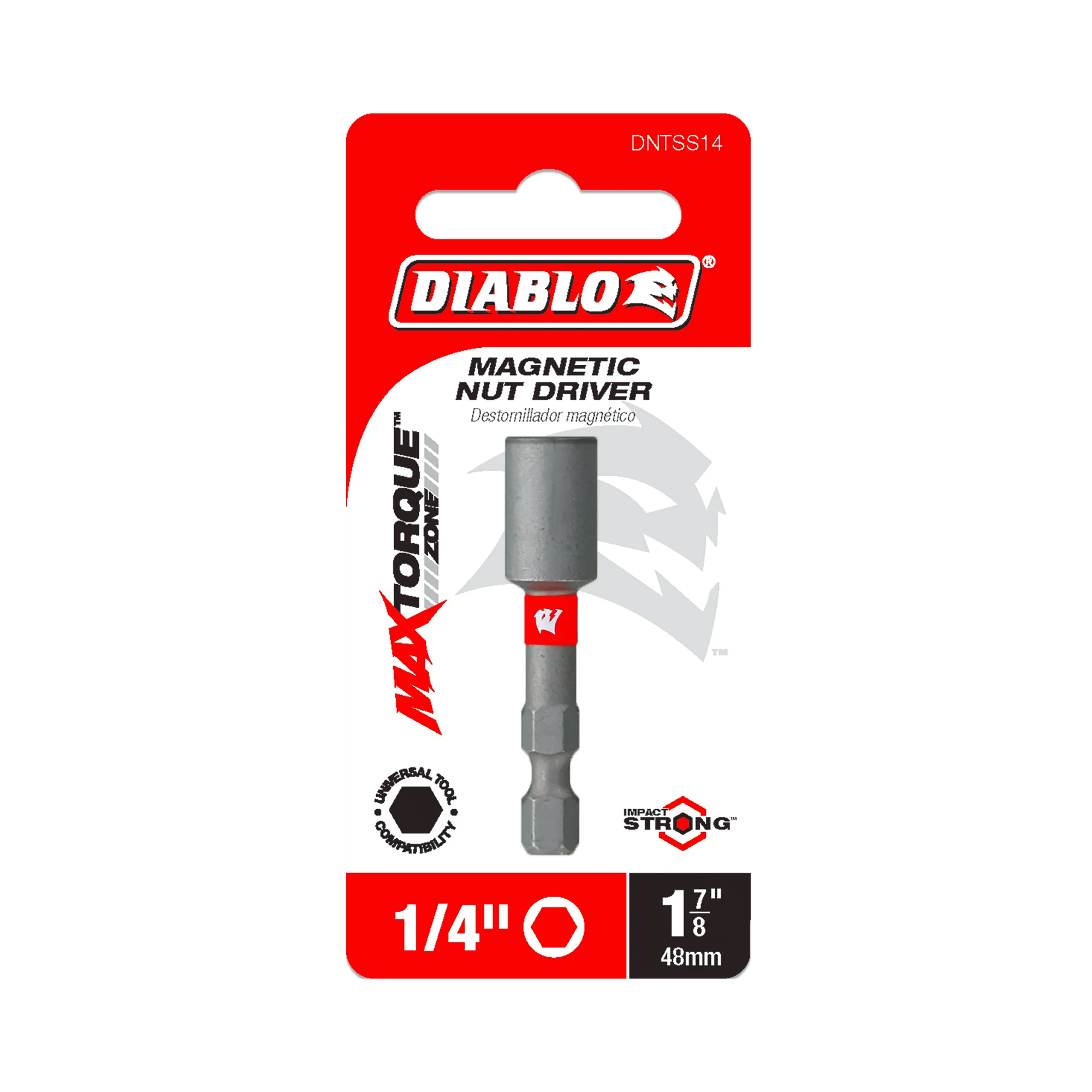 DIABLO DNTSS14 1/4 NUTSETTER 1-7/8
