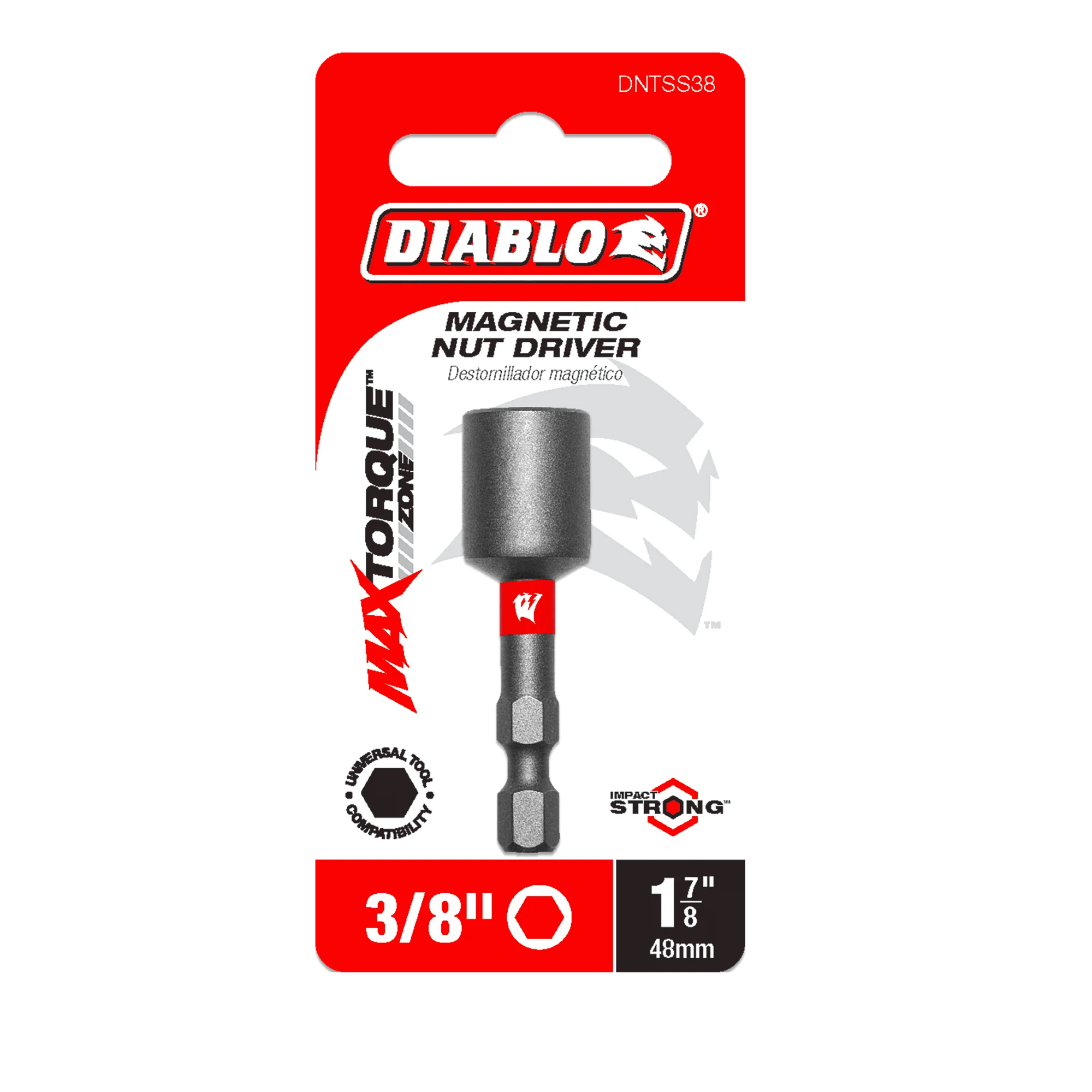 DIABLO DNTSS38 3/8 NUTSETTER 1-7/8