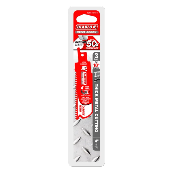 DIABLO DS0408CF3 3PK 4" STEEL DEMON