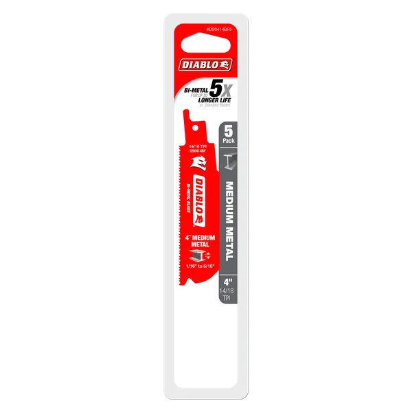 DIABLO DS0414BF5 5PK 4" STEEL DEMON