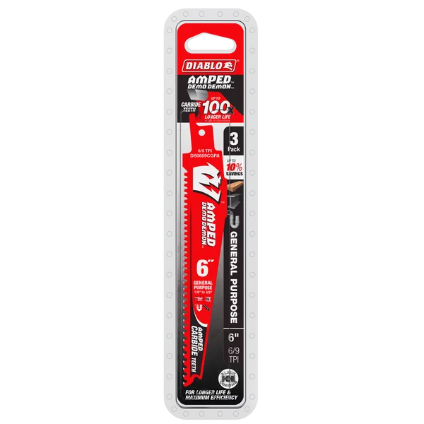 DIABLO DS0609CGPA3 6" 6/9TPI DEMO DEMON 3PK