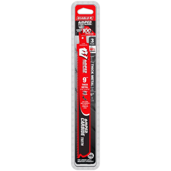 DIABLO DS0908CFA3 3PK 9"SD AMPED CARBIDE