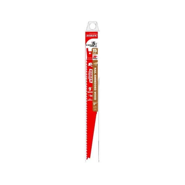 DIABLO DS0912BW15 9" 4/6TPI BI-METAL FOR NAIL EMBEDDED