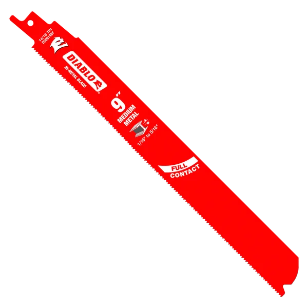 DIABLO DS0914BF15 9" BI-METAL RECIP BLADE FOR MEDIUM