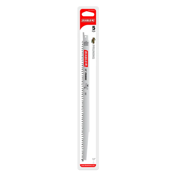 DIABLO DS1205FG5 12" 5TPF PRUNING 5-PAK_