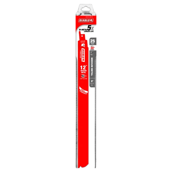 DIABLO DS1214BF25 25PACK 12" STEEL DEMON