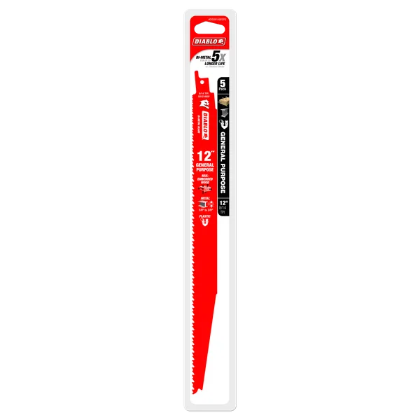 DIABLO DS1214BGP5 5PK 12"6-12TPI DEMO