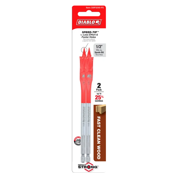 DIABLO DSP2050-P2 1/2"X6"2PK SPEEDEMON