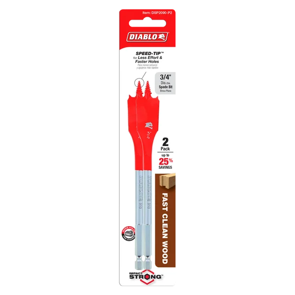 DIABLO DSP2090-P2 3/4"X6" 2PK SPEEDEMON