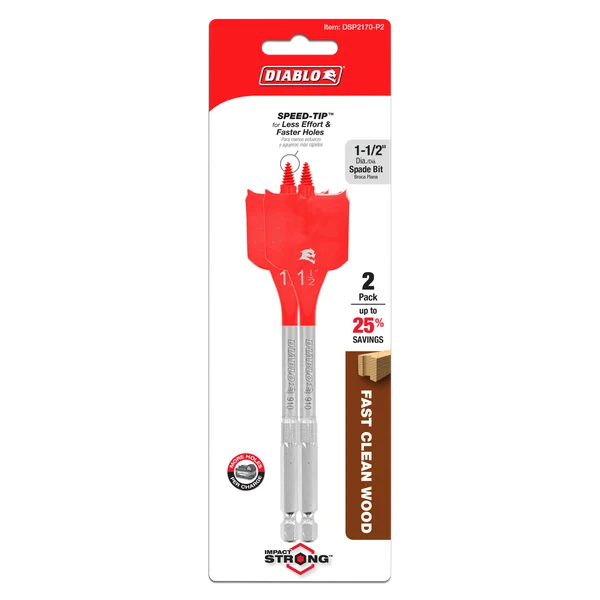 DIABLO DSP2170-P2 1-1/2"X6"2PK SPEEDEMON
