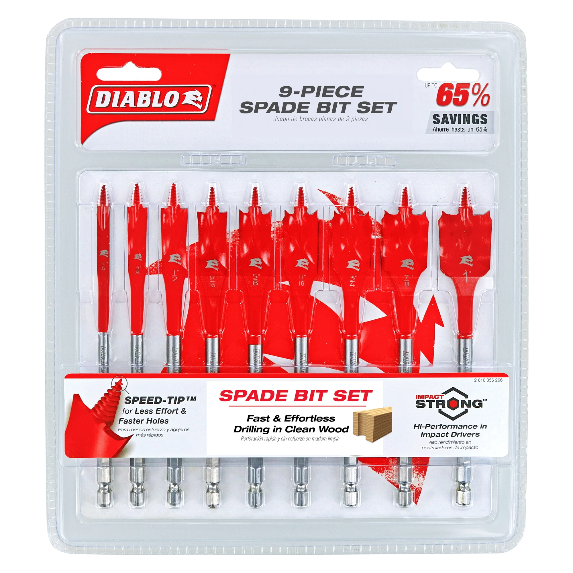 DIABLO DSP2930-S9 9PC SPEEDEMON SET