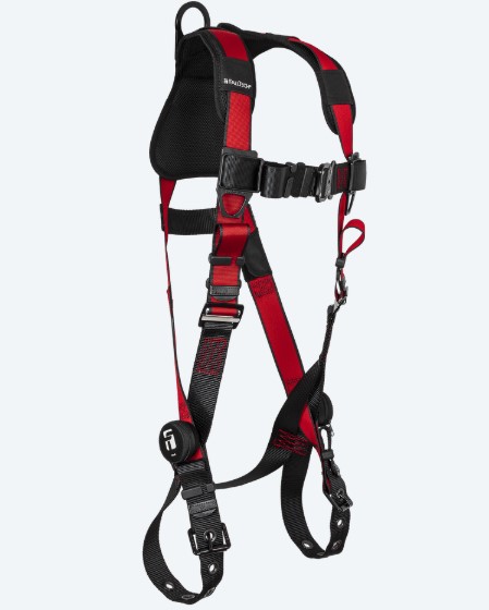 FALLTECH 7008CSM SM/MD RED TRADESMAN PRO HARNESS