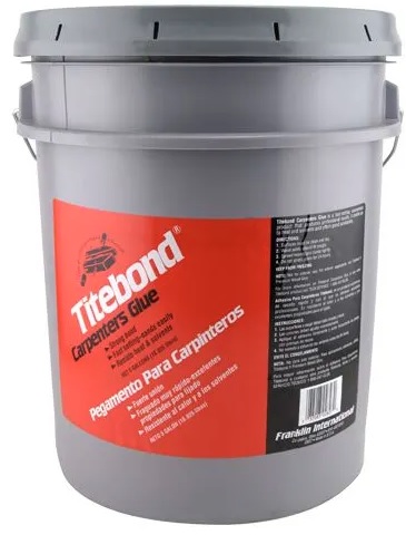 FRANKLIN 2827 TITEBOND CARPENTER'S WOOD GLUE // 5 GAL - 640 OZ