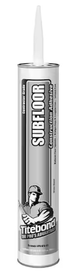 TITEBOND #7282 TITEBOND CONTRACTOR GRADE SUBFLOOR ADHESIVE // 28OZ