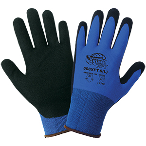 GLOBAL 508XFT-7(S) 15GA, BLUE NYLON SHELL, DIPPED PALM FOAM FINISH