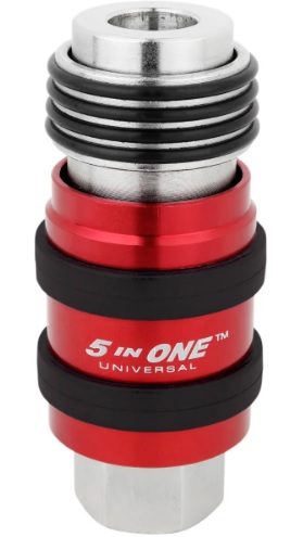 AIR S-1750 SAFETY EXHAUST COUPLER 1/4" BODY, 1/4" FNPT
