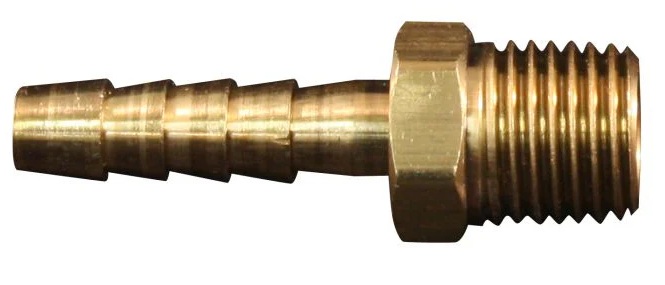 AIR #600 1/4" BARB HOSE END
