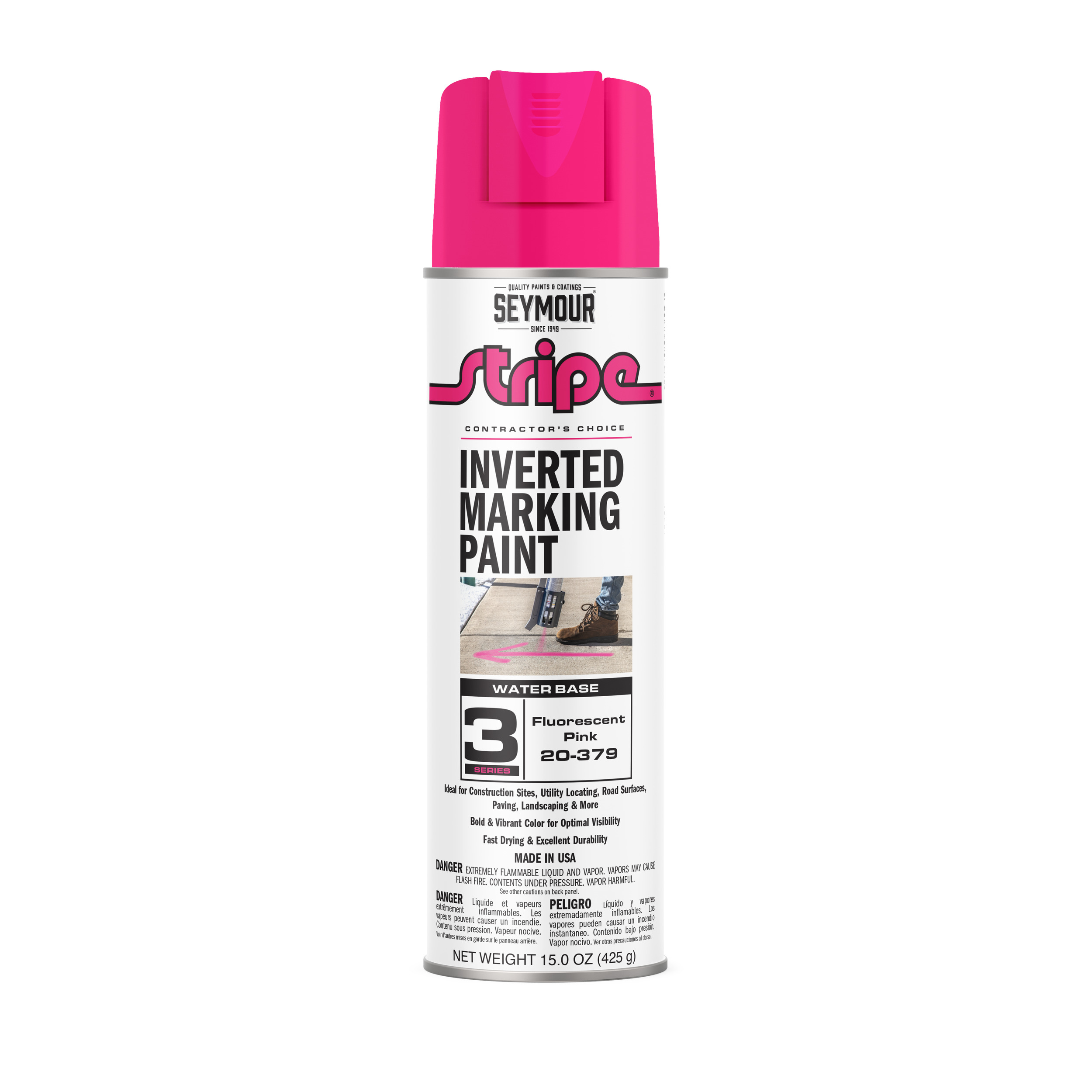 SEYMOUR 20-379 FLO PINK   CONST.PAINT