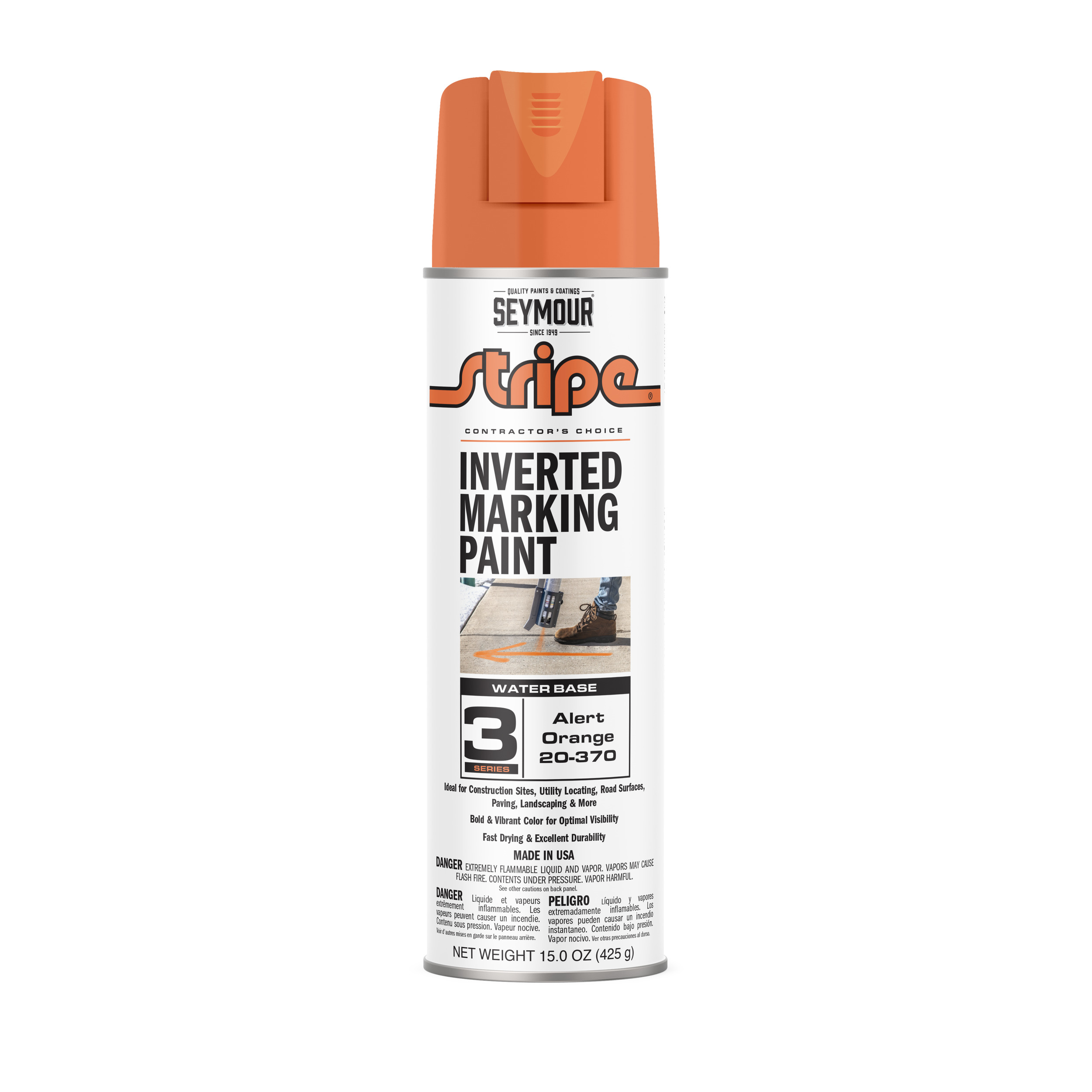 SEYMOUR 20-370 ALERT ORANGE CONST.PAINT