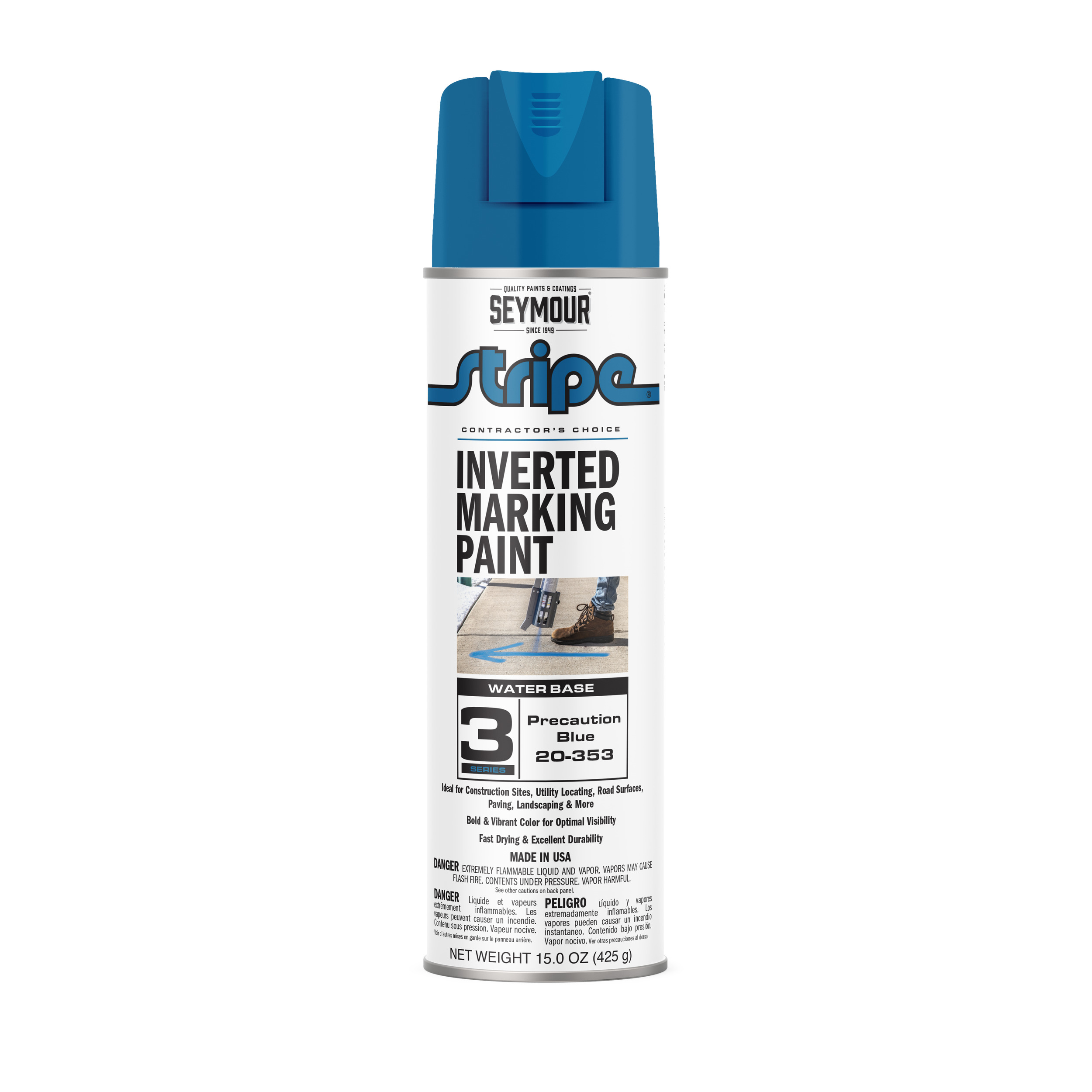 SEYMOUR 20-353 CAUTION BLUE CONST.PAINT