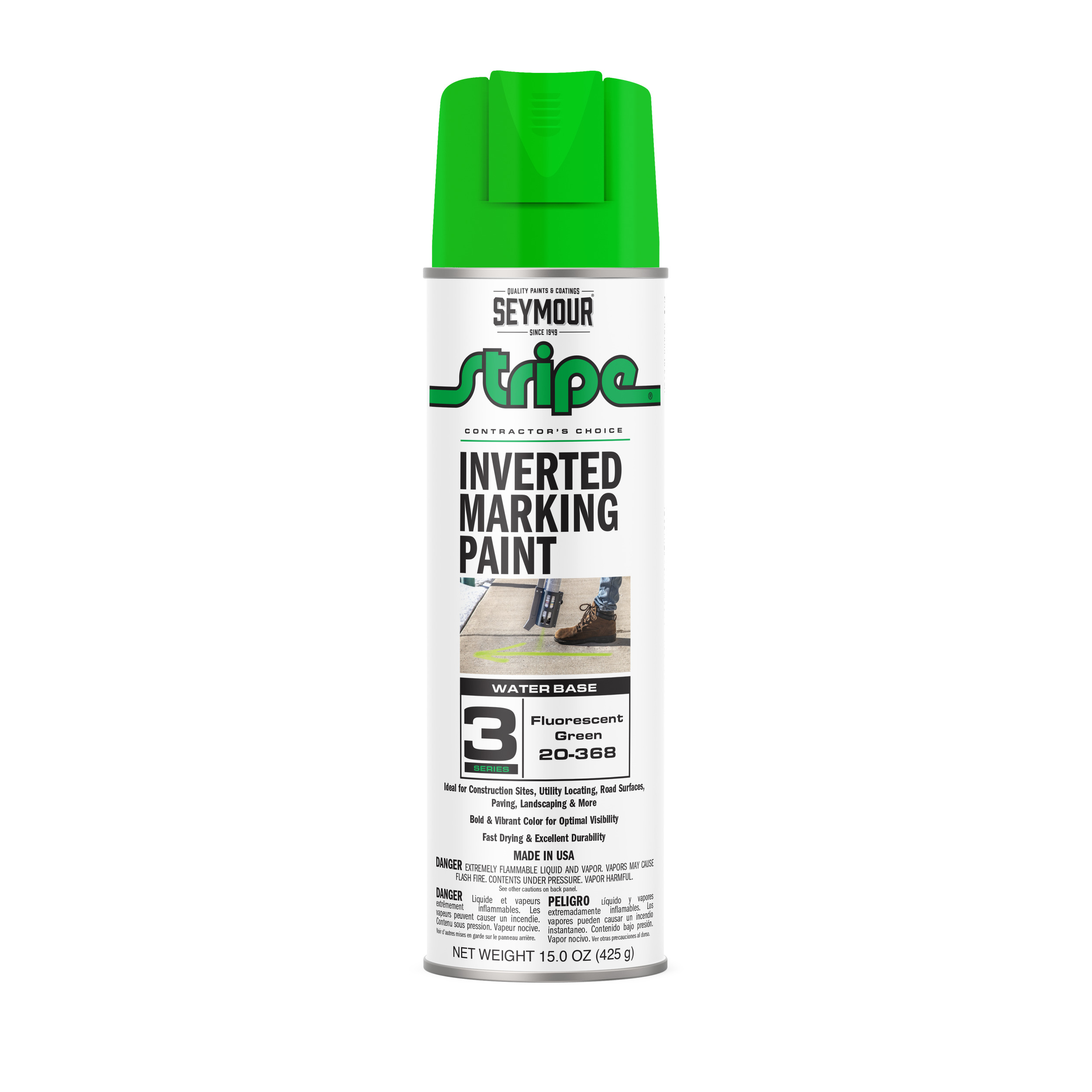 SEYMOUR 20-368 FLO GREEN CONST PAINT