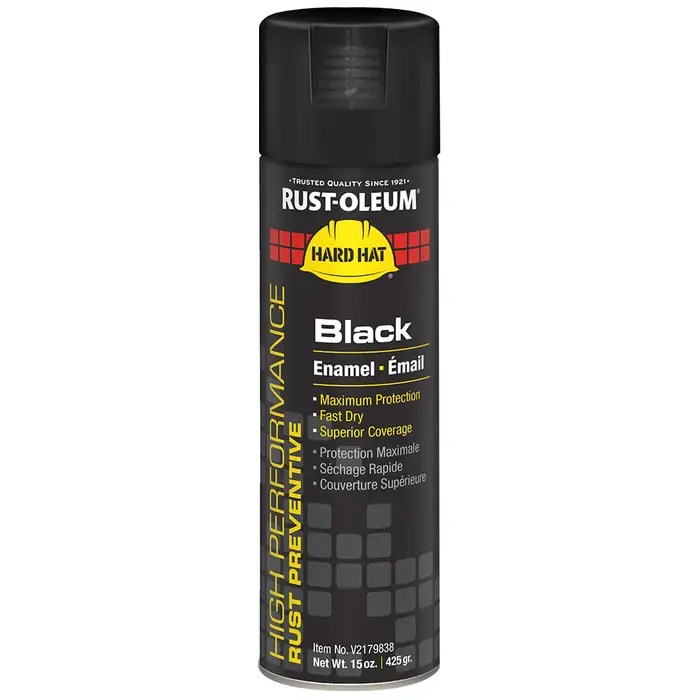 RUSTOLEUM V2179838 BLACK GLOSS SPRAYPNT