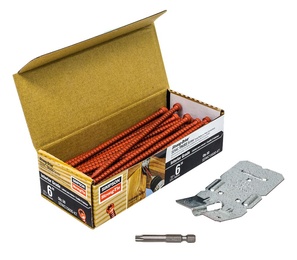 SIMPSON SDWC15600-KT 6" T30 TRUSS SCREW