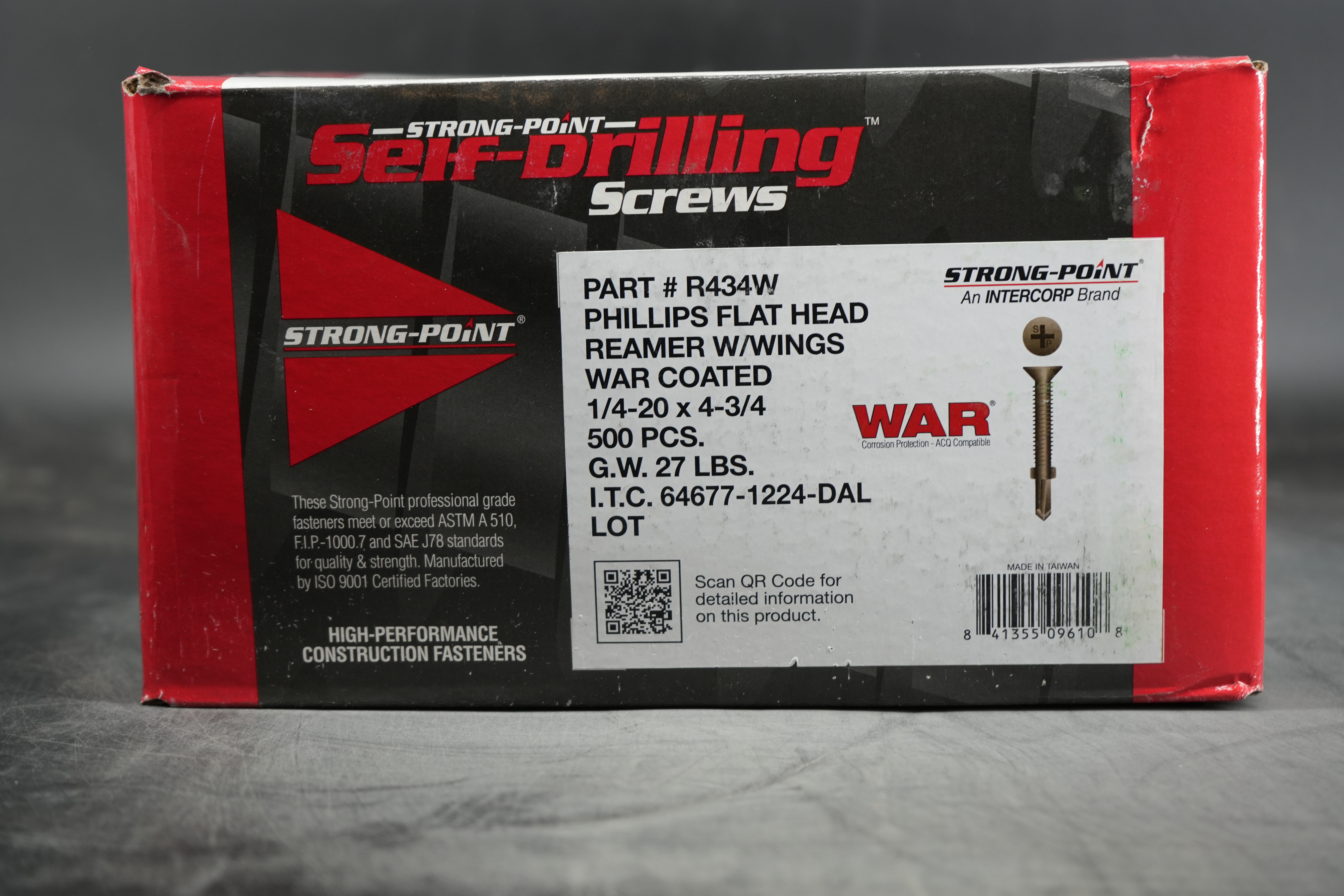 #14X4-3/4" FLAT HEAD COARSE