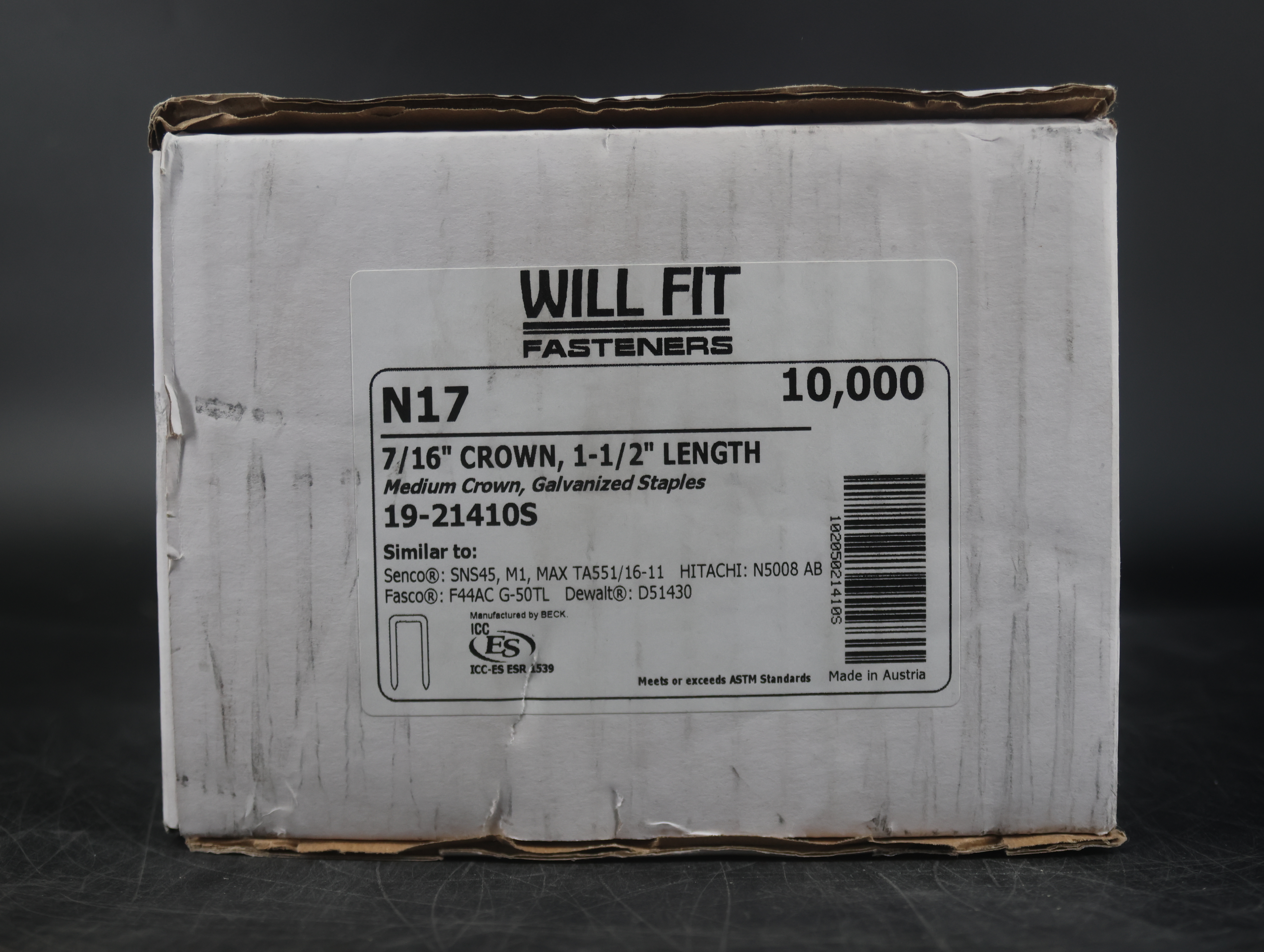 WILL-FIT N17 1-1/2" SENCO TYPE