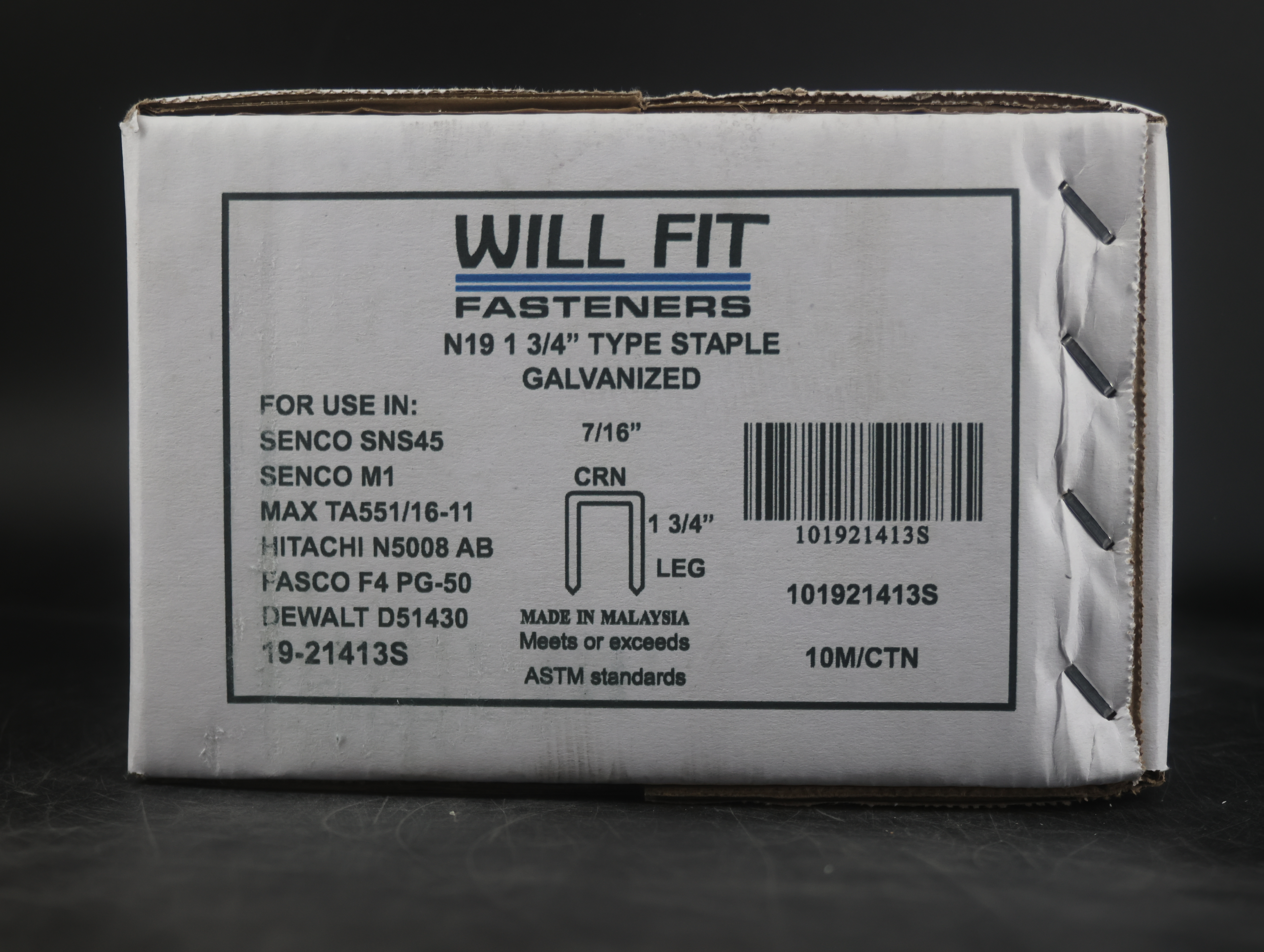 WILL-FIT N19 1-3/4 TYPE 10M