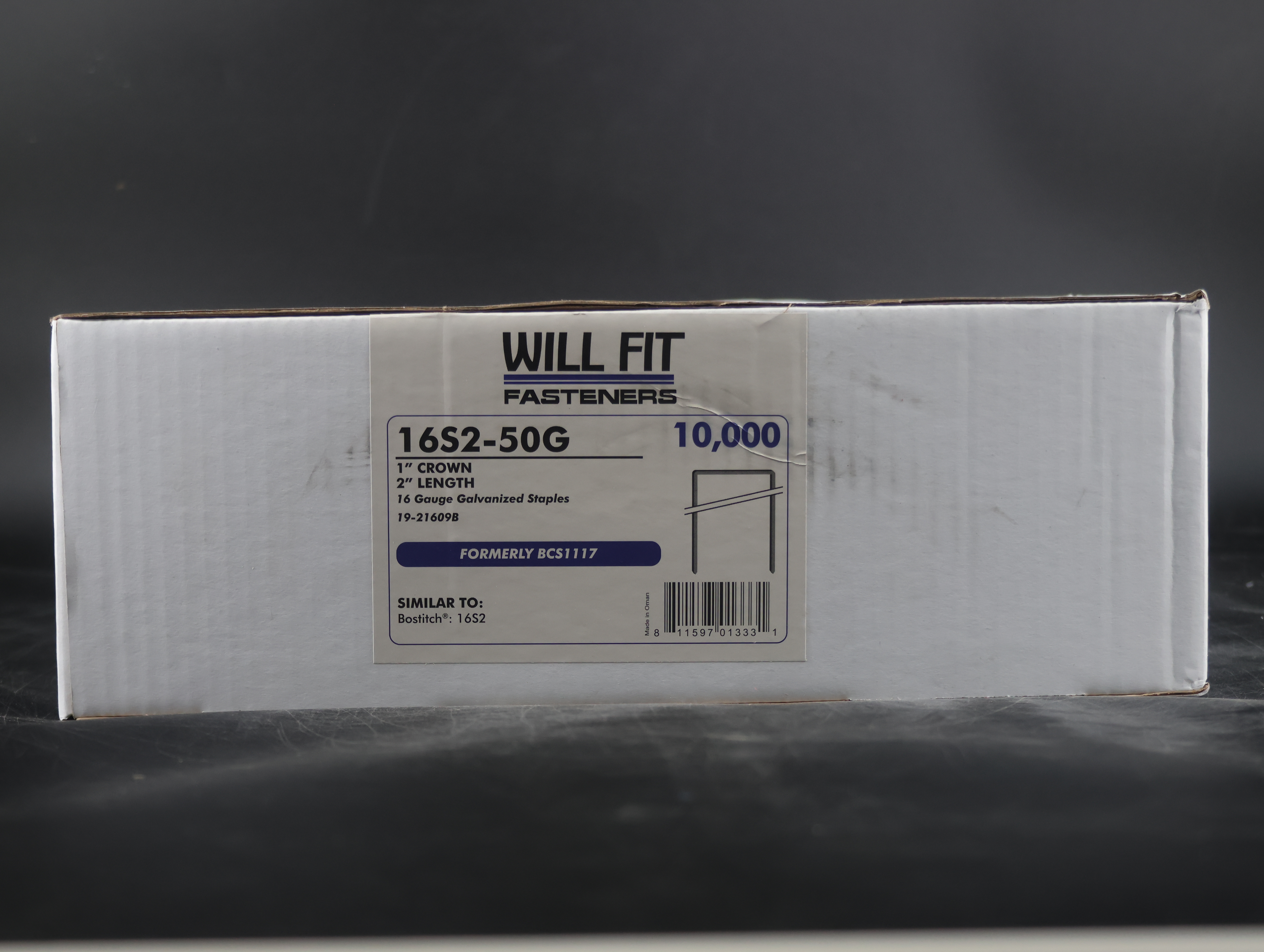 WILL-FIT BCS1117 2" TYPE Wide Crown