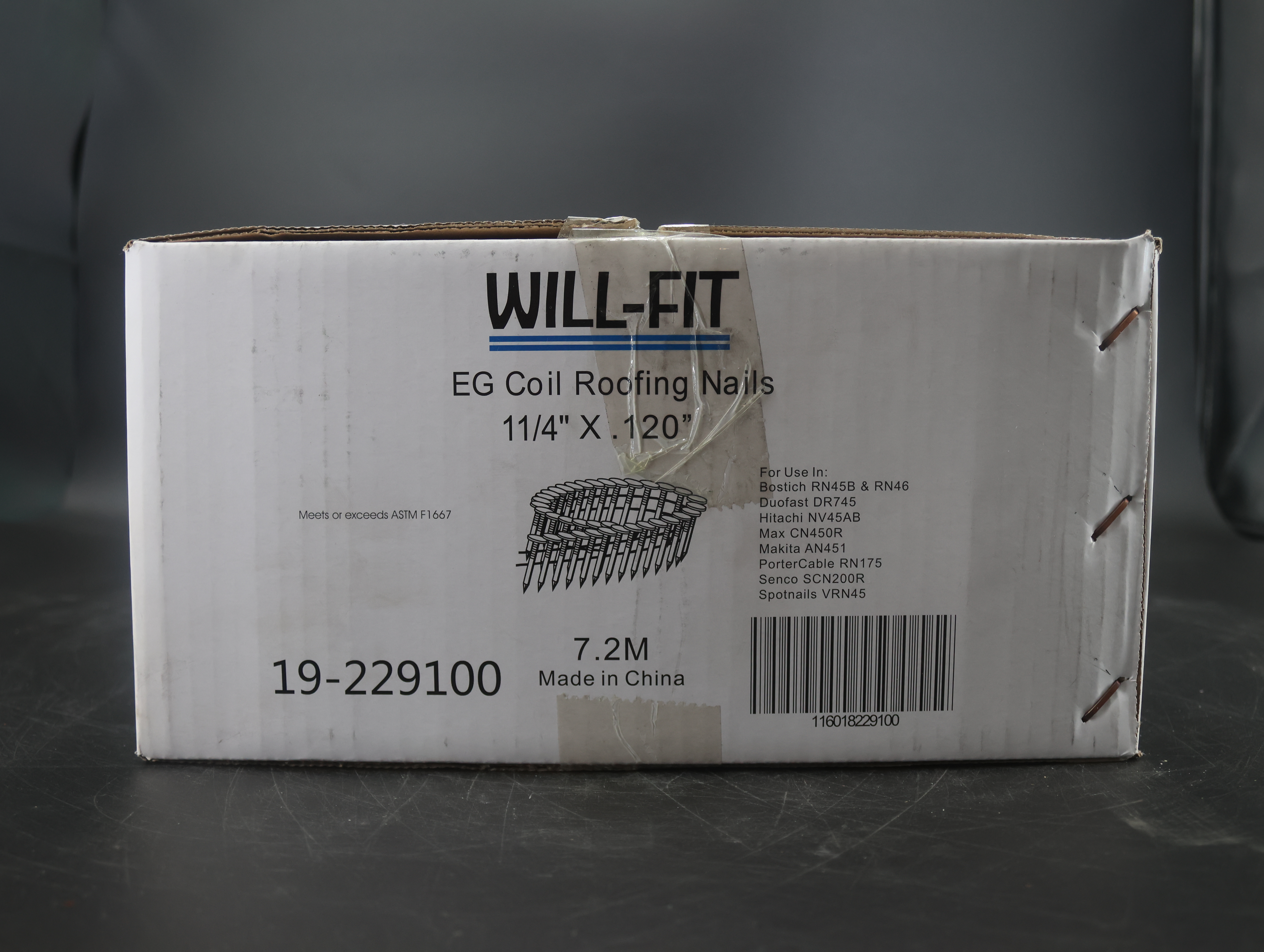 WILL-FIT 1-1/4X120 EG ROOF 15' Roofing Nails