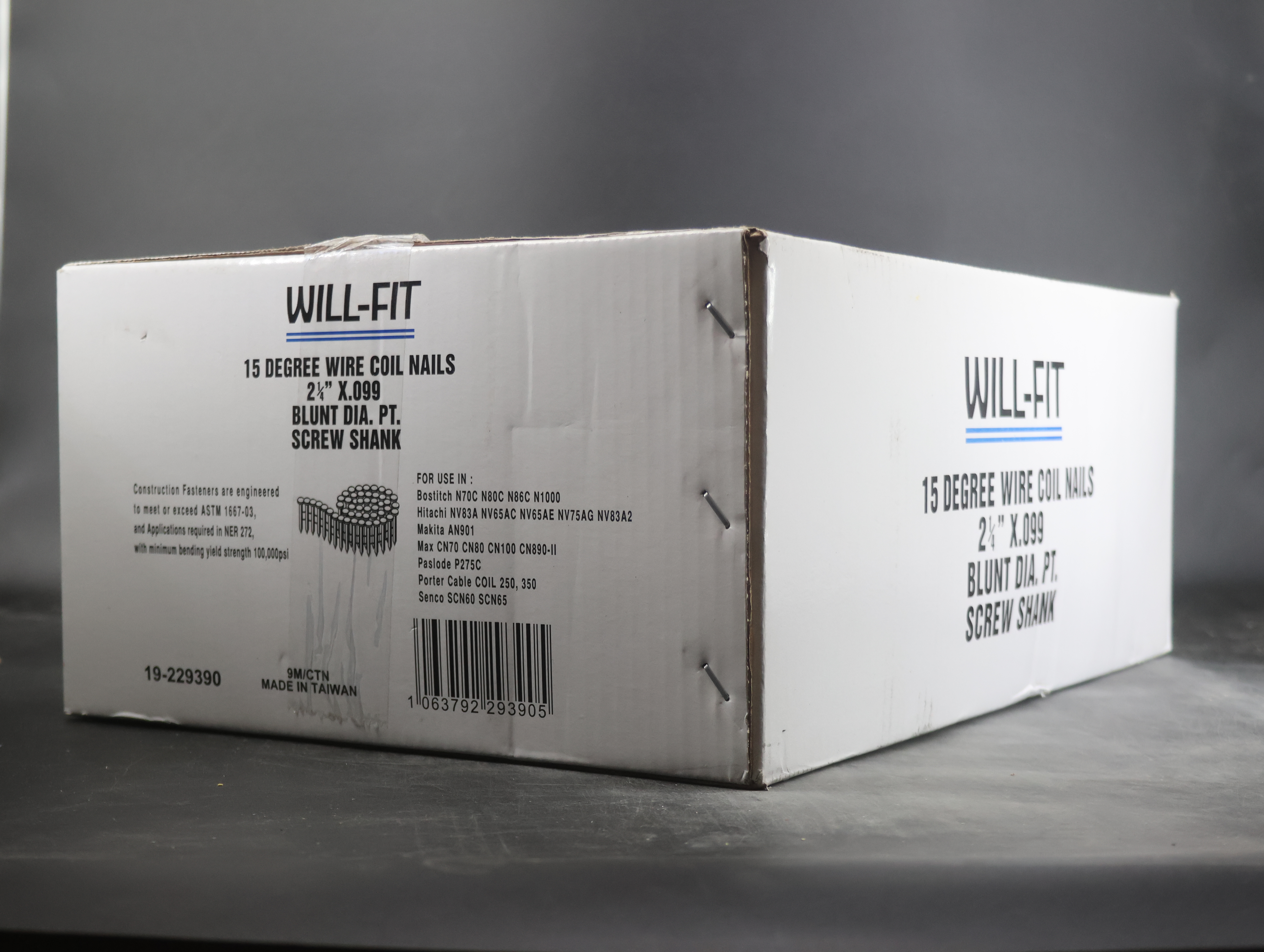 WILL FIT 2-1/4" X .099 15'  SCREW