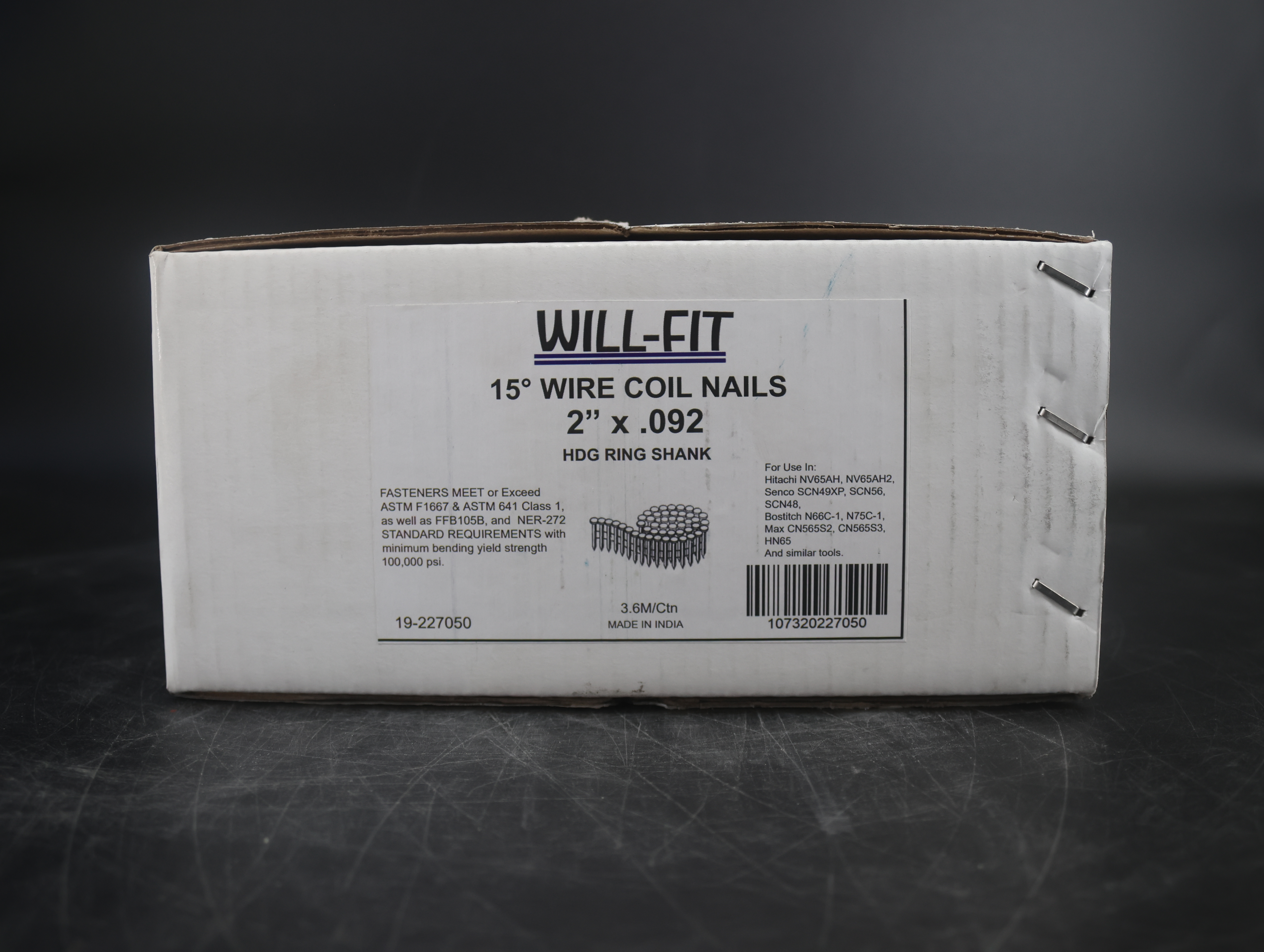 WILL-FIT 2X092 RS HDG Siding Nails