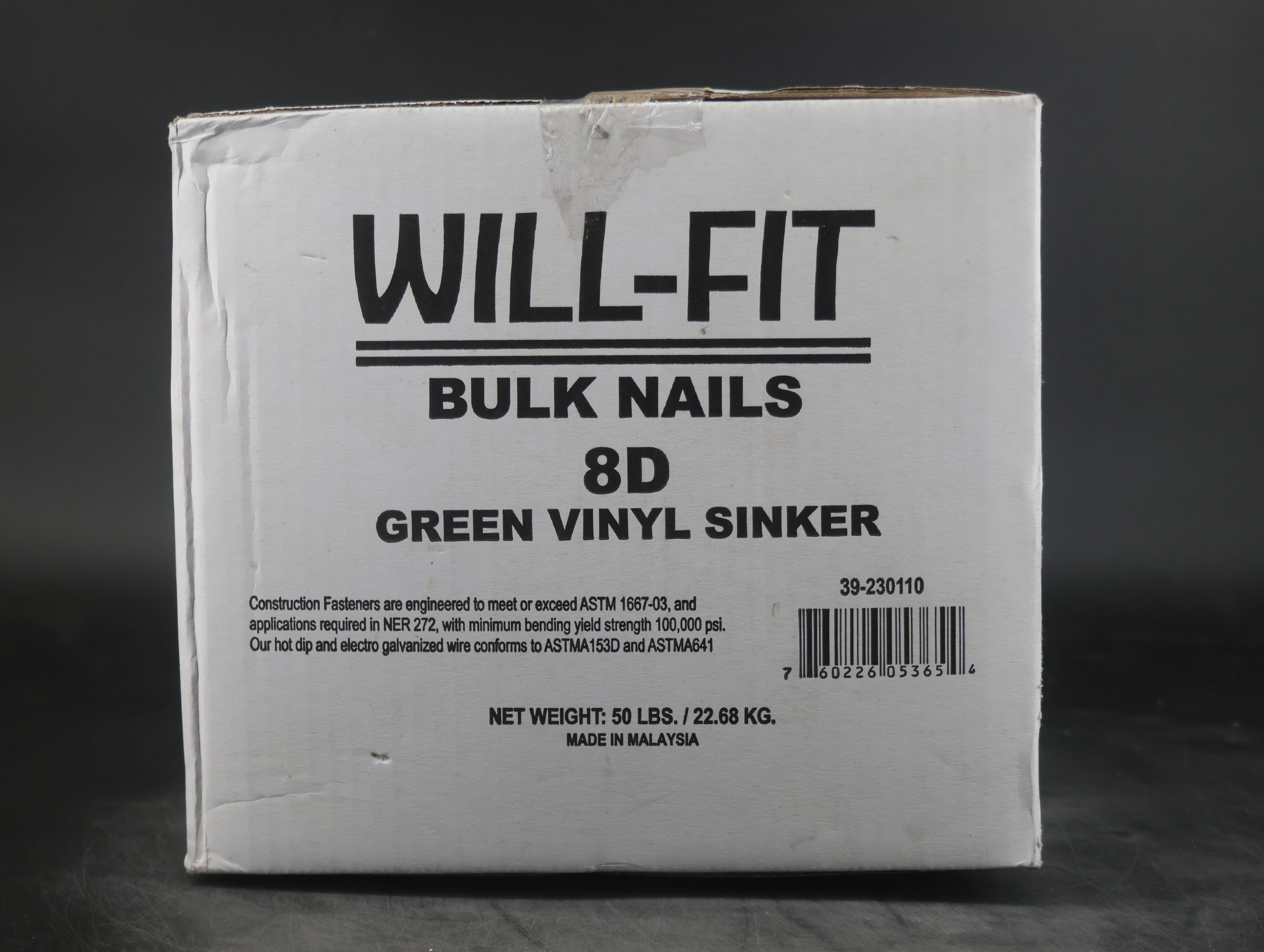 WILL-FIT 8d VC SINKER NAIL