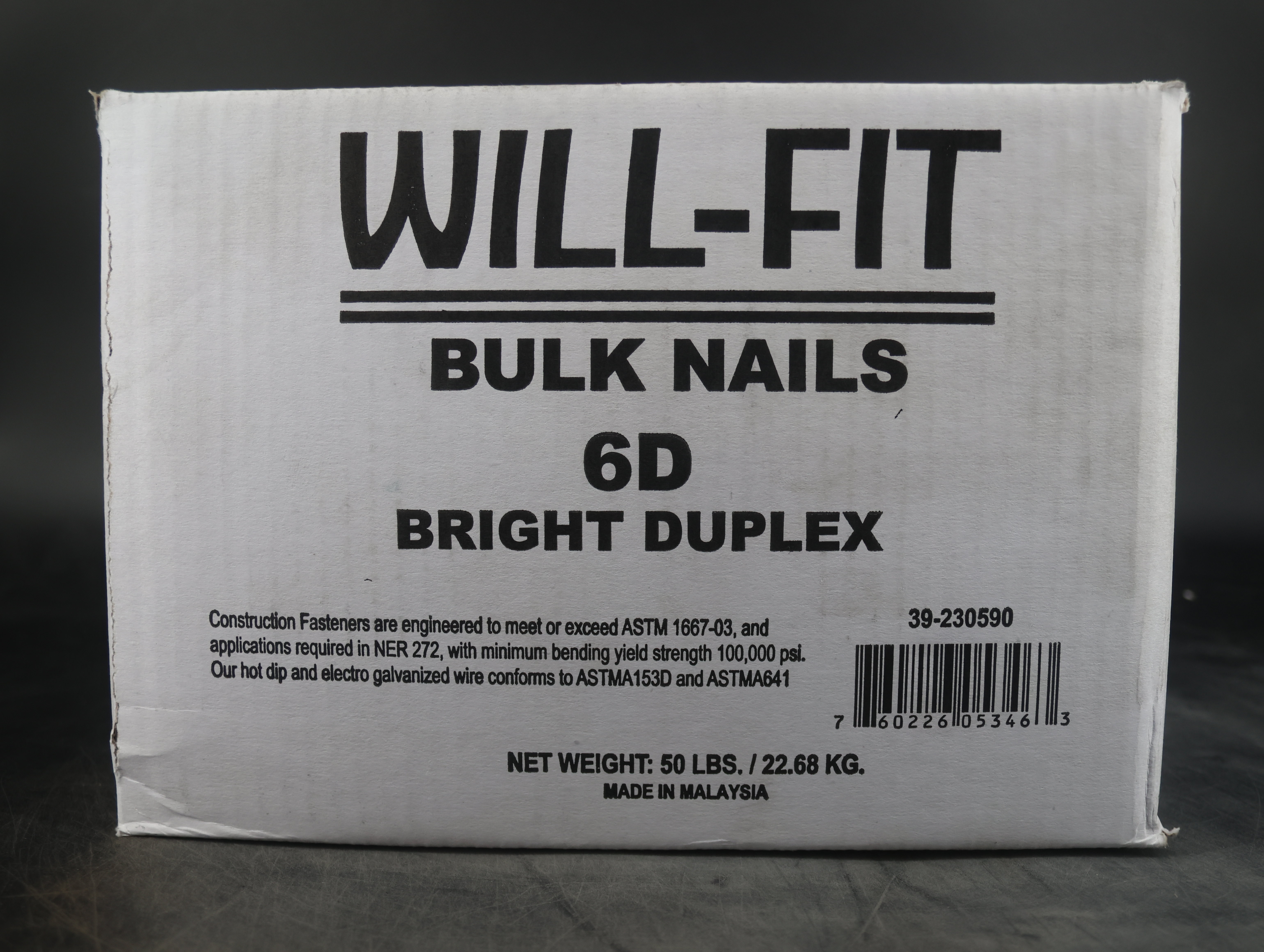 HAND-DRIVE 6D DBBL HEADED NAILS