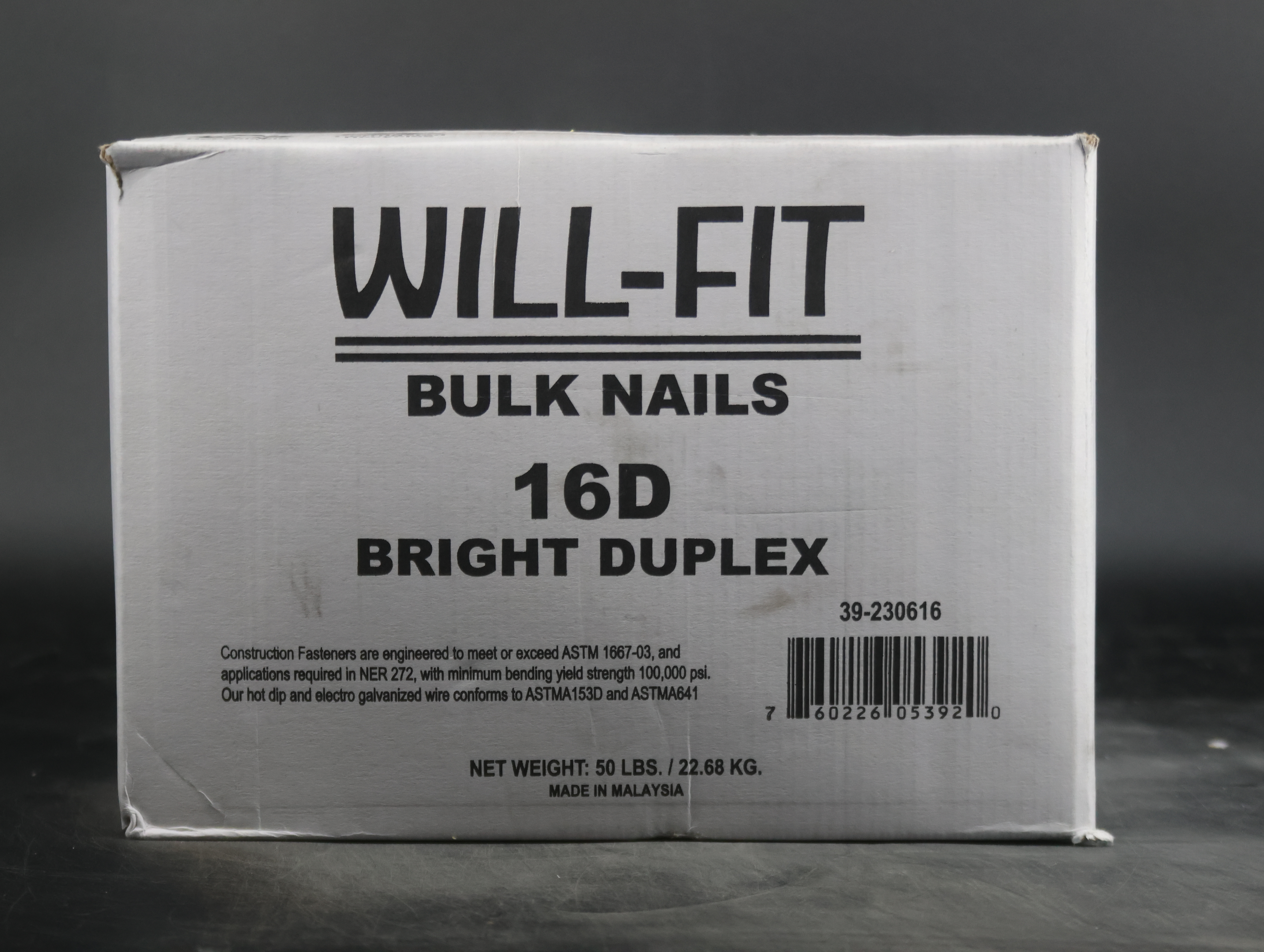 HAND-DRIVE 16D DBL HEADED NAILS